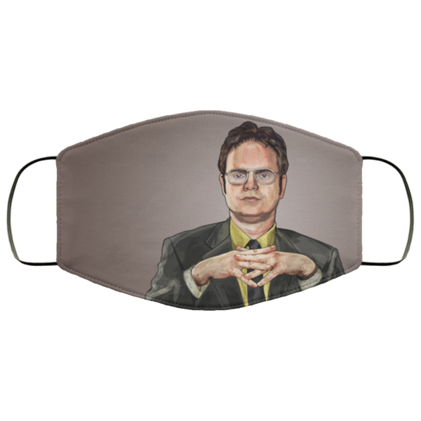 The Office Dwight Schrute Rainn Wilson Face Mask