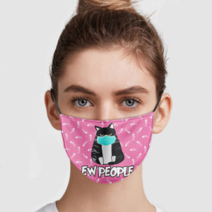 Cat And Fish – Ew People Face Mask