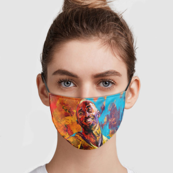 Kobe Bryant Painting Face Mask