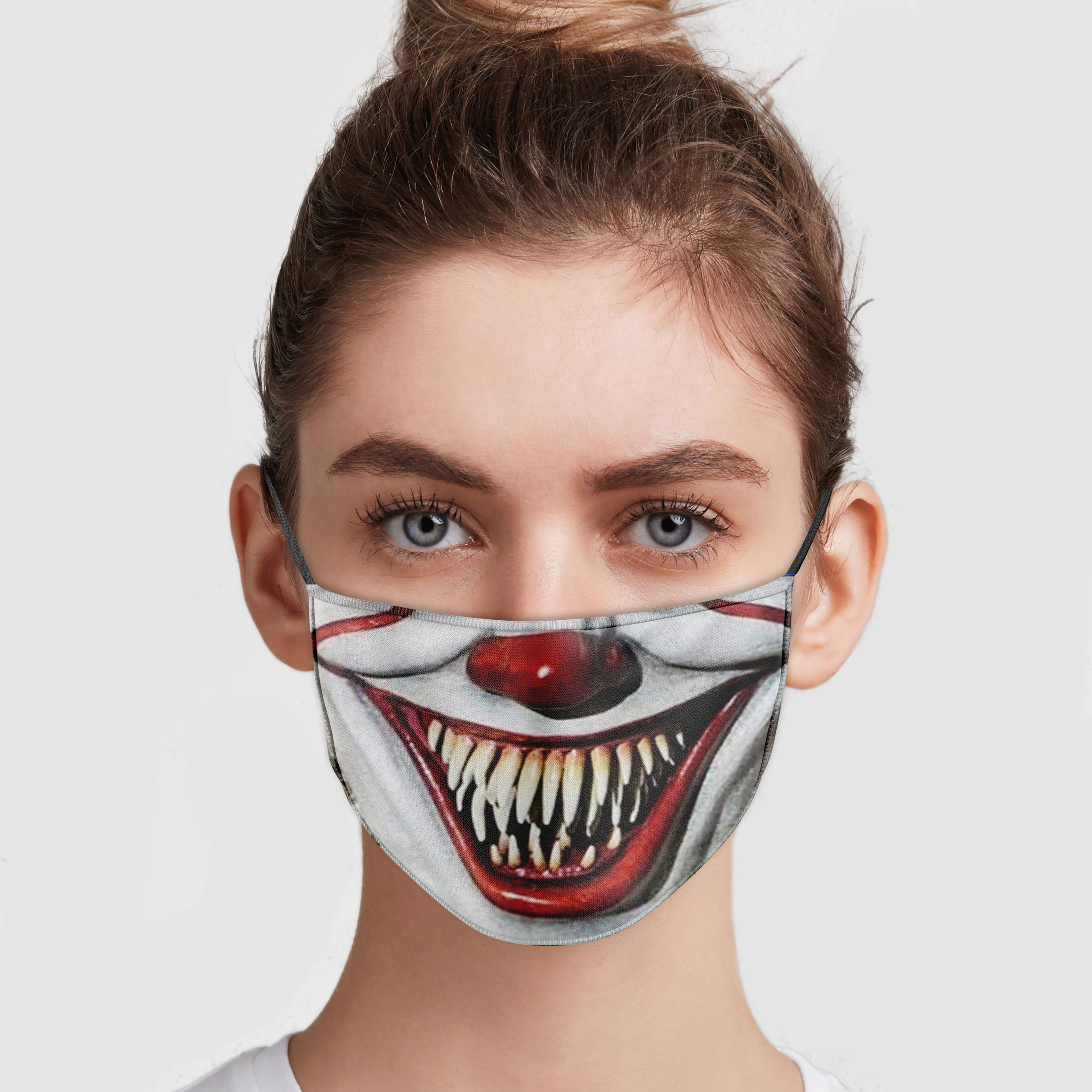 zand Radioactief Vruchtbaar Pennywise Mouth Face Mask | Allbluetees.com