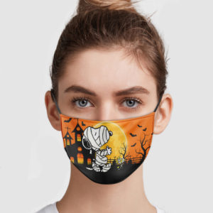 Snoopy Halloween Face Mask
