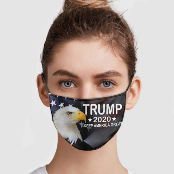 Trump America Eagle – Keep America Great Face Mask