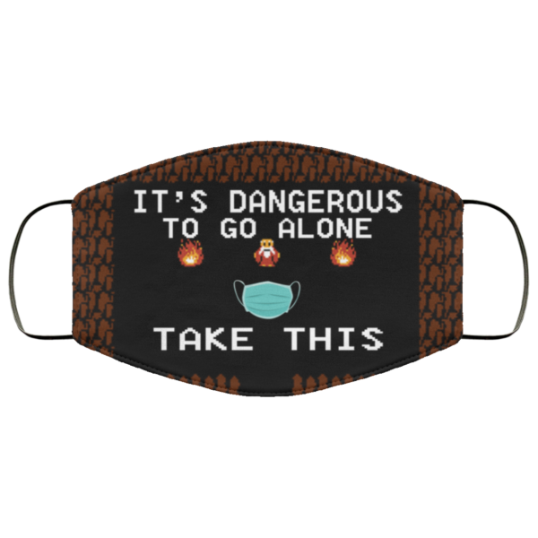 Video Game – It’s Dangerous To Go Alone – Take This Face Mask