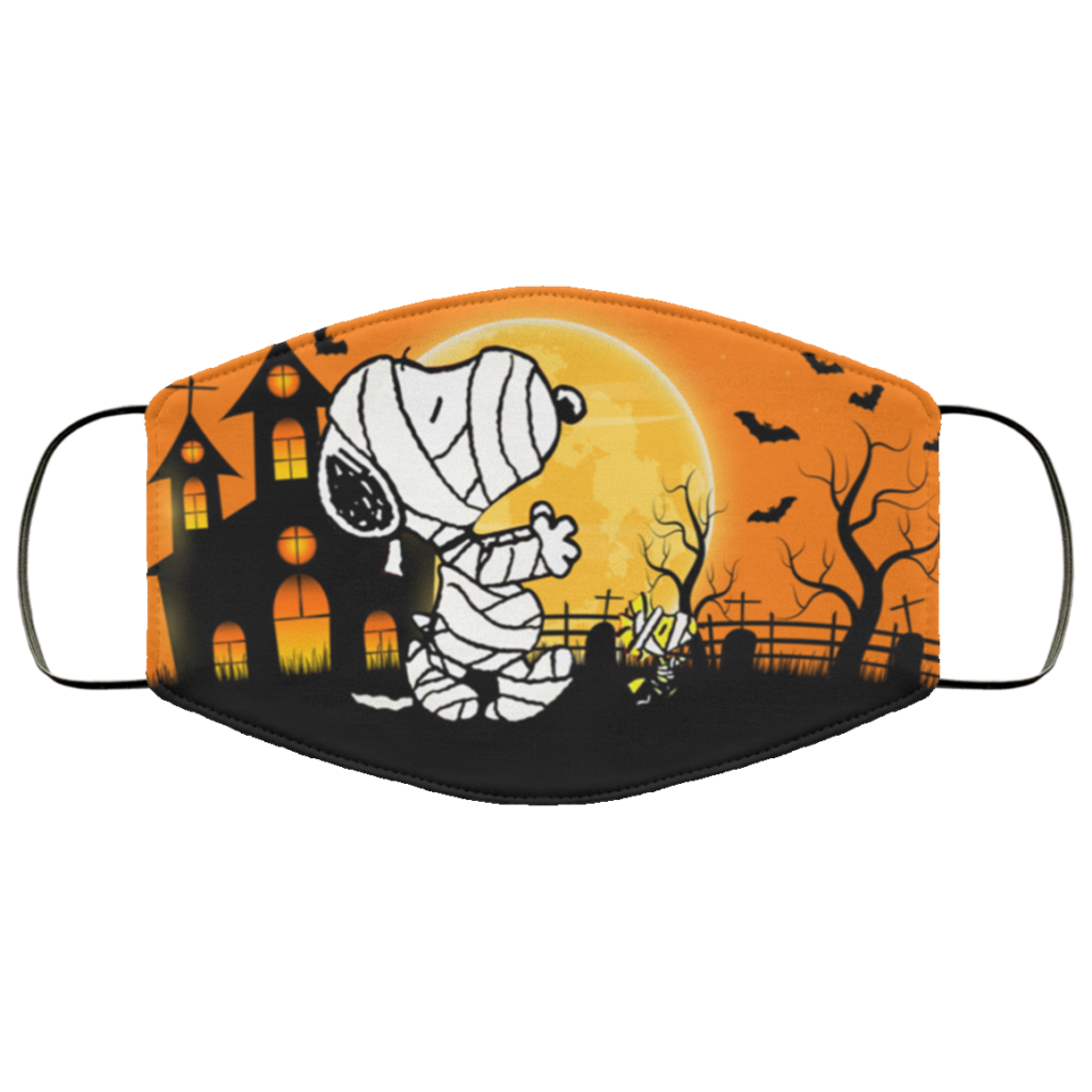 Snoopy Halloween Face Mask | Allbluetees.com