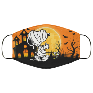Snoopy Halloween Face Mask