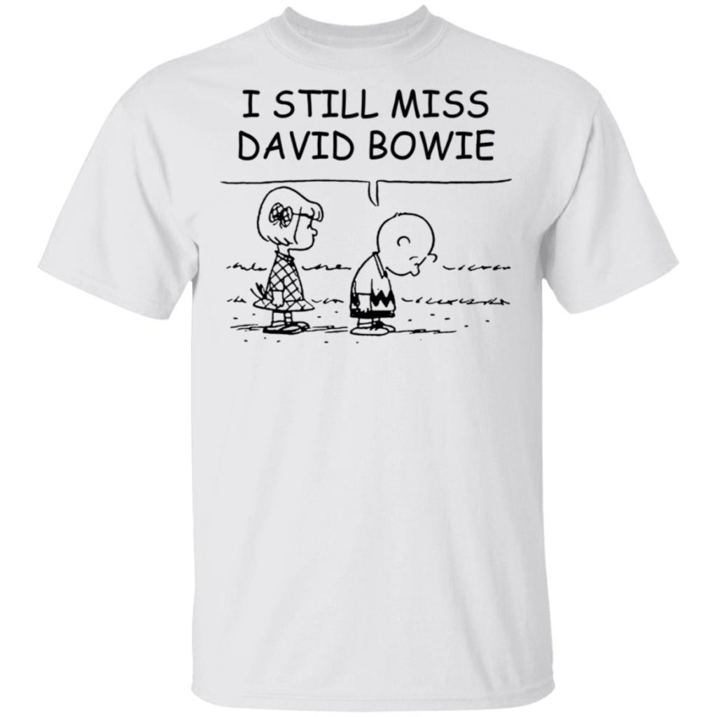 Charlie Brown - I Still Miss David Bowie Shirt - Allbluetees - Online T ...