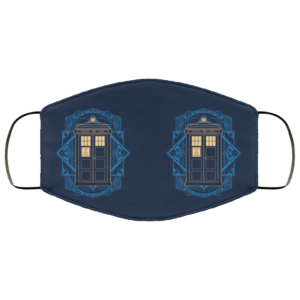 Doctor Who – Police Box Face Mask