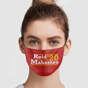 Andy Reid Patrick Mahomes 2020 Face Mask