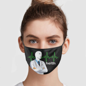 Doctor Stonks Helth Face Mask