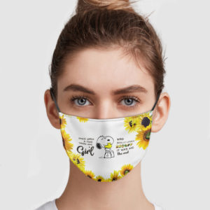 Girl – Who Really Loved Snoopy It Was The End Face Mask