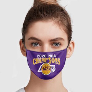 Los Angeles Lakers – 2020 NBA Champions Face Mask