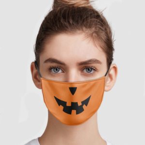 Pumpkin Horror Face Mask