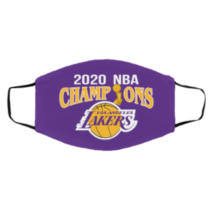 Los Angeles Lakers - 2020 NBA Champions Face Mask | Allbluetees.com