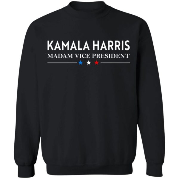 Kamala Harris Madam Vice President Shirt, Hoodie, Sweatshirt ...