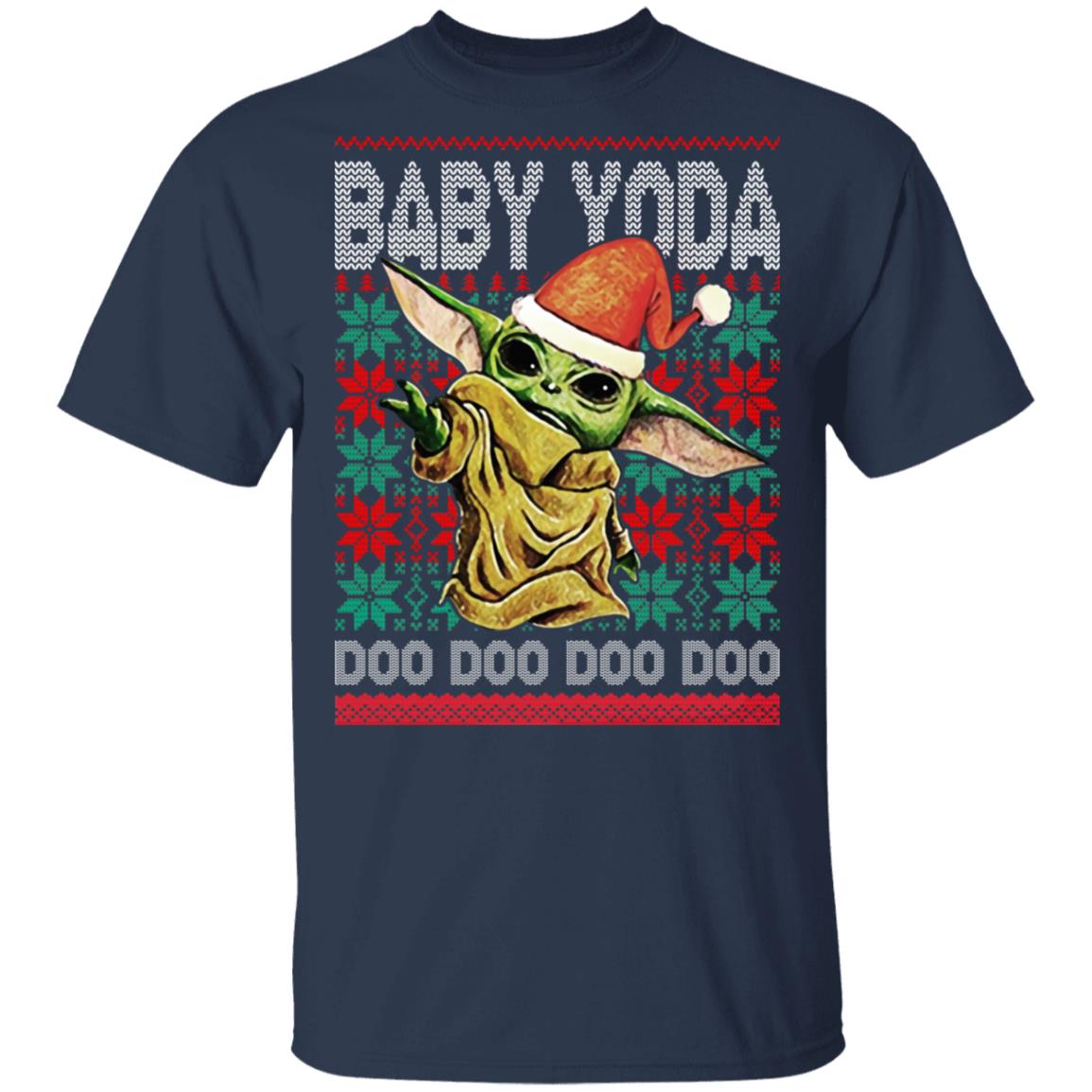 Baby Yoda Doo Doo Doo Doo Christmas Sweater Allbluetees Online T