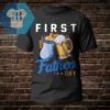 Baby Bottles And Beer - First Father_s Day Shirt