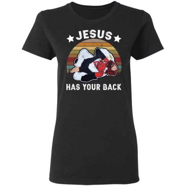 Jesus Has Your Back Vintage Shirt