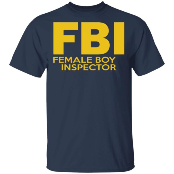 Female Boy Inspector Shirt