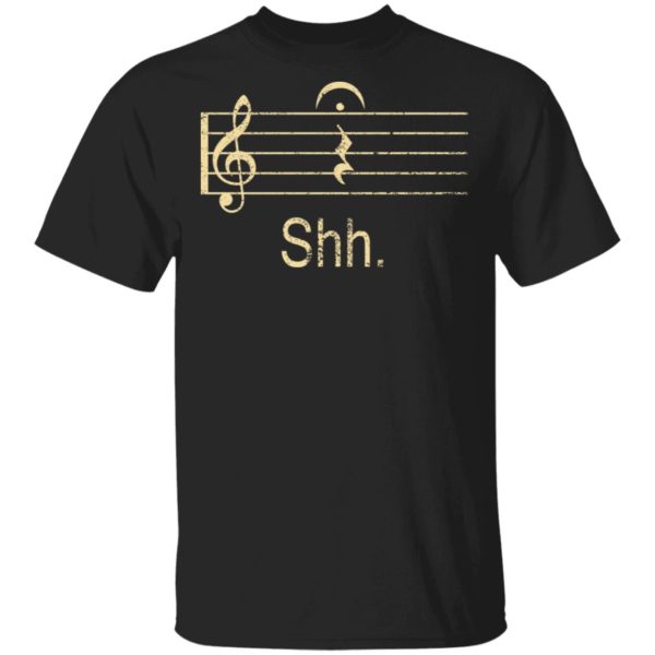 Music Note Shh Shirt
