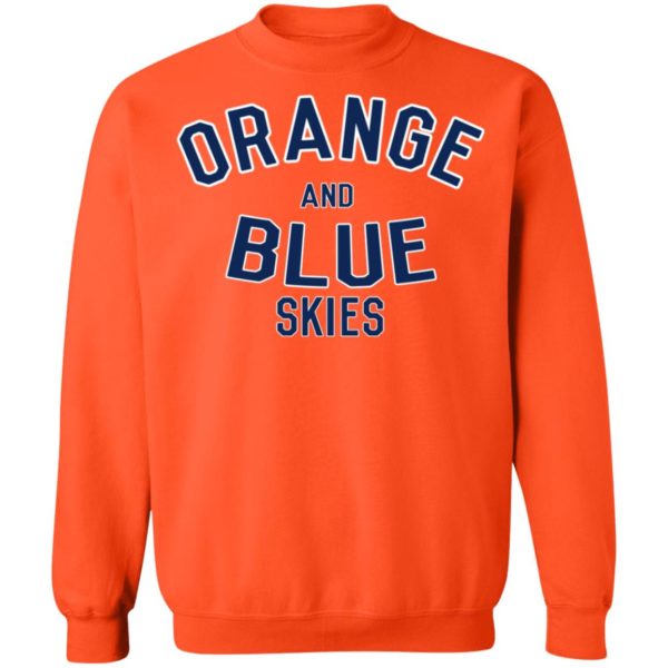 Orange And Blue Skies Shirt