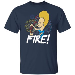 Beavis Fire Firework 4th Of July Shirt