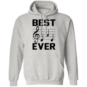 Music Note Best Dad Ever Shirt