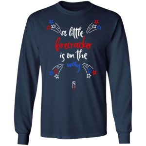 A Little Firecracker Is On The Way – 4th Of July Shirt