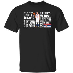 Nikola Jokic MVP – Out Of Shape – Can’t Jump – The Kid From Denver Shirt