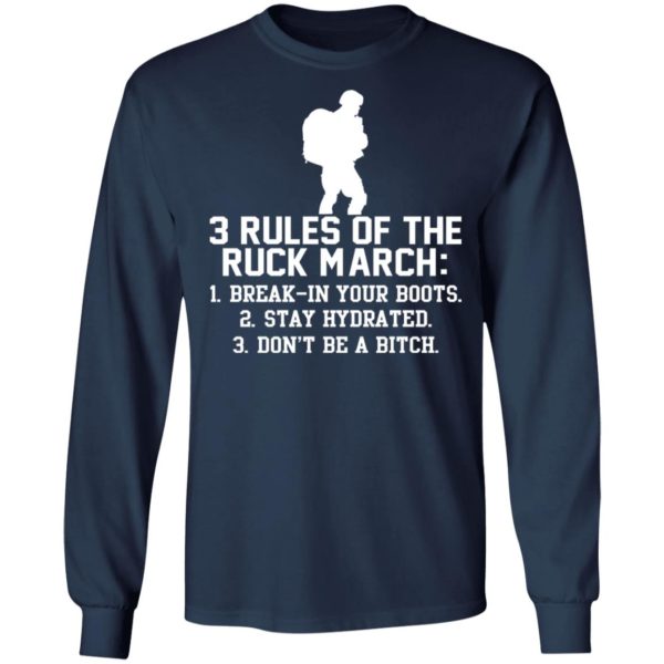 3 Rules Of The Ruck March Shirt