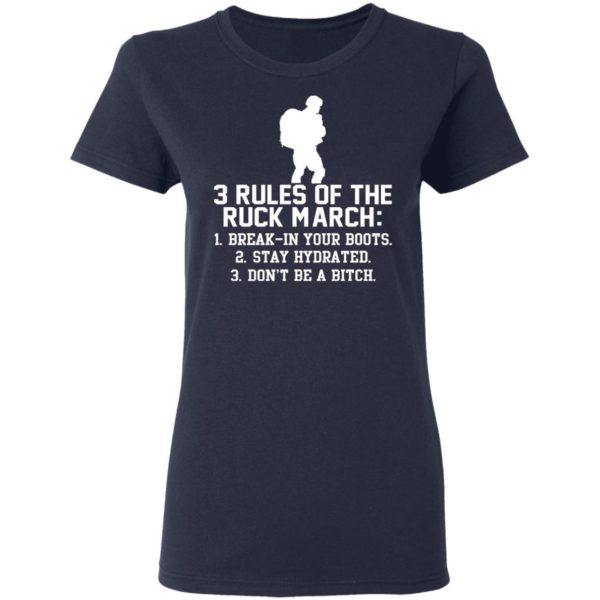 3 Rules Of The Ruck March Shirt