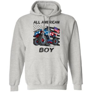 Kids Monster Truck All American Boy Shirt