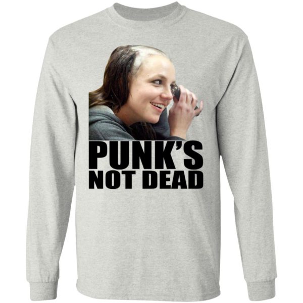 Britney Spears Shaved Head - Punk’s Not Dead Shirt
