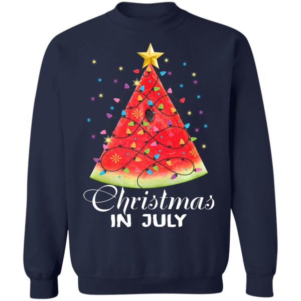 Watermelon Christmas Tree – Christmas In July Shirt