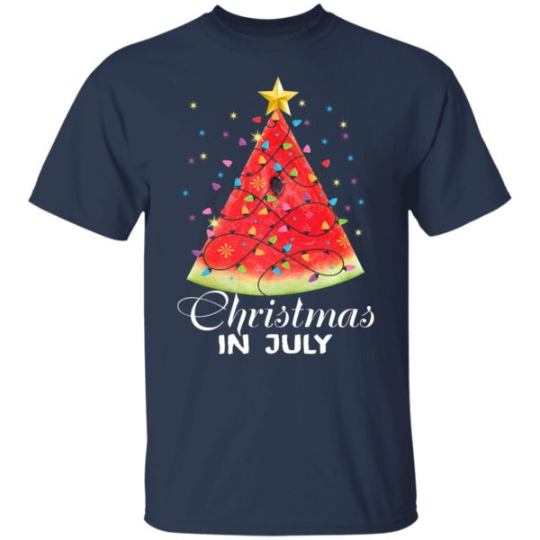 Watermelon Christmas Tree – Christmas In July Shirt