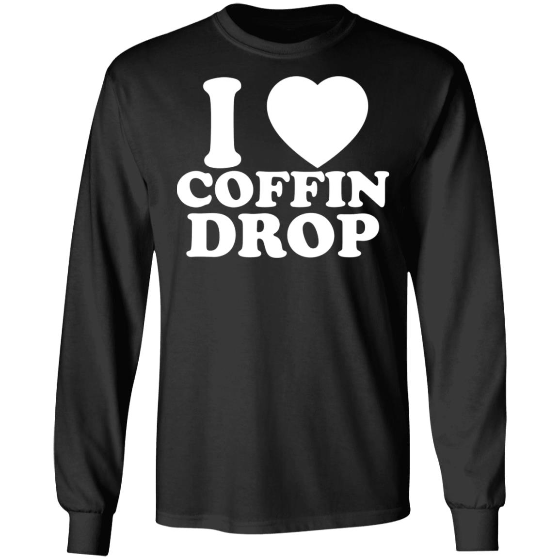 I Love Coffin Drop Shirt | Allbluetees.com