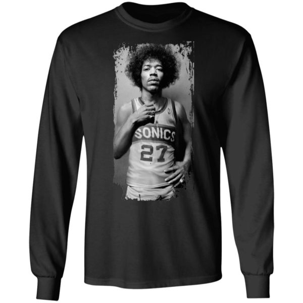Jimi Hendrix Sonics Shirt | Allbluetees.com