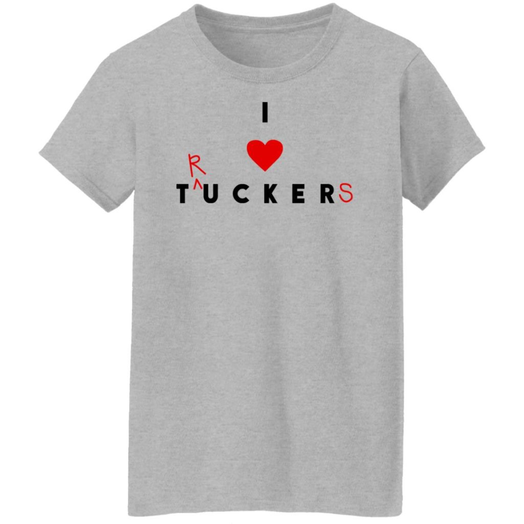 I Love Truckers Tucker Shirt