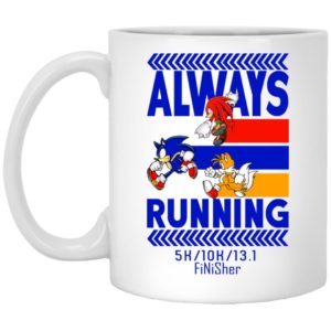 Sonic - Always Running Mugs