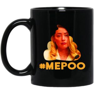 Amber Heard Mepoo Shit Mugs