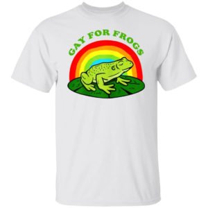 Gay For Frogs Shirt