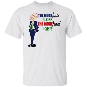 The More Hair I Lose The More Head I Get Shirt