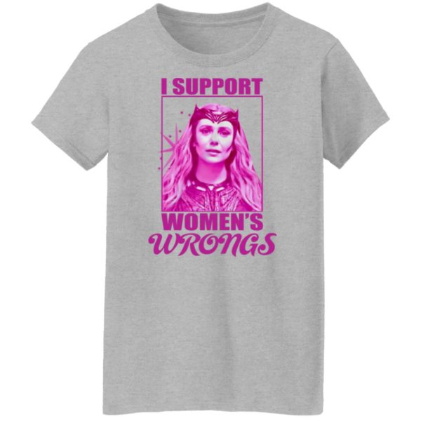 Scarlet Witch - I Support Women's Wrong Shirt | Allbluetees