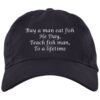 BX001 Embroidered Brushed Twill Unstructured Dad Cap
