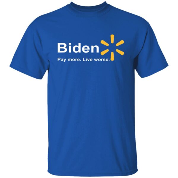 Biden - Pay More Live Worse Shirt