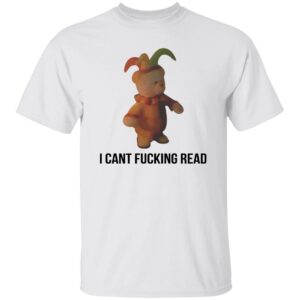 Teddy Bear I Cant Fucking Read Shirt