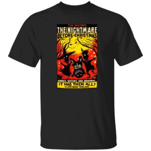 The Nightmare Before Christmas Ghouls Witches And Vampires Shirt