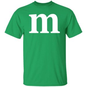 Letter M Capital Alphabet Halloween Shirt