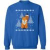 Big Fox Christmas Sweater
