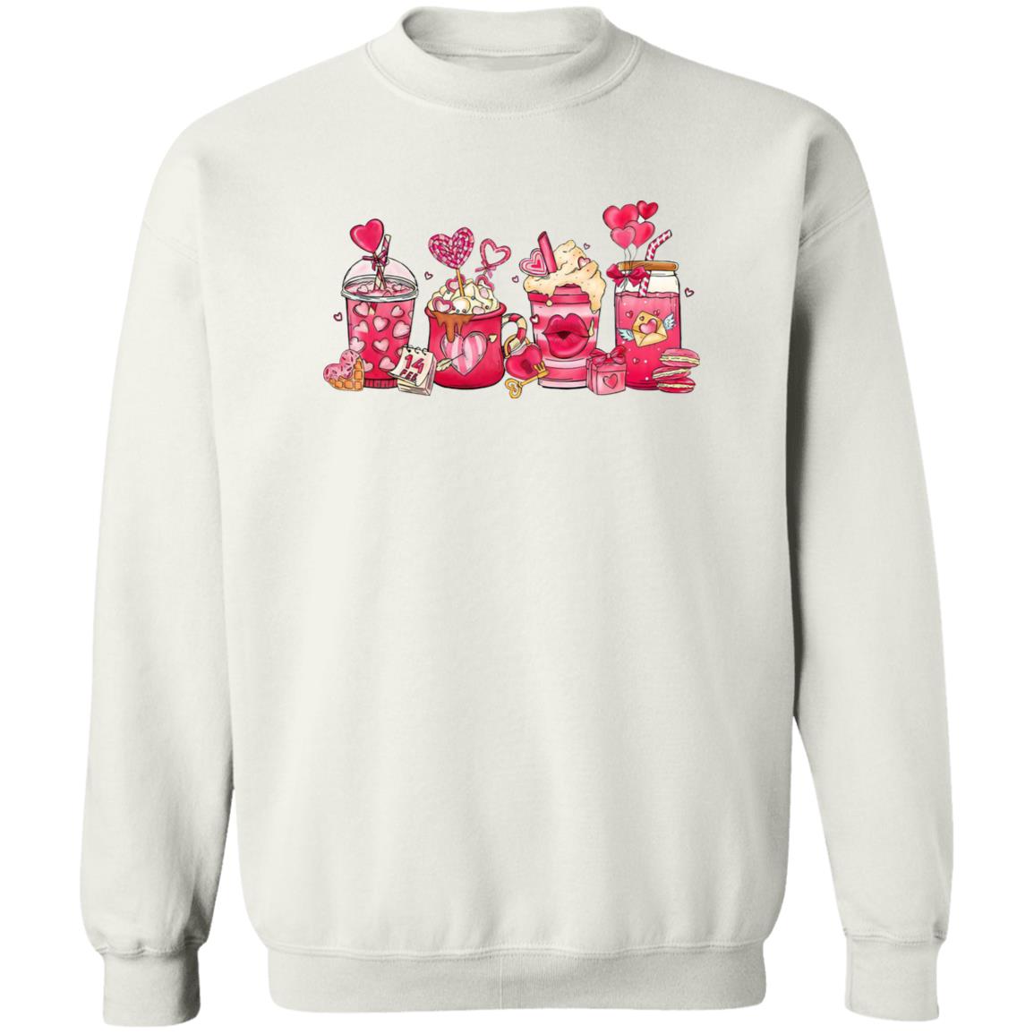 Coffee Valentine Couple Sweatshirt