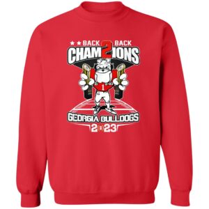 Back 2 Back Champion Georgia Bulldogs 2023 Sweatshirt